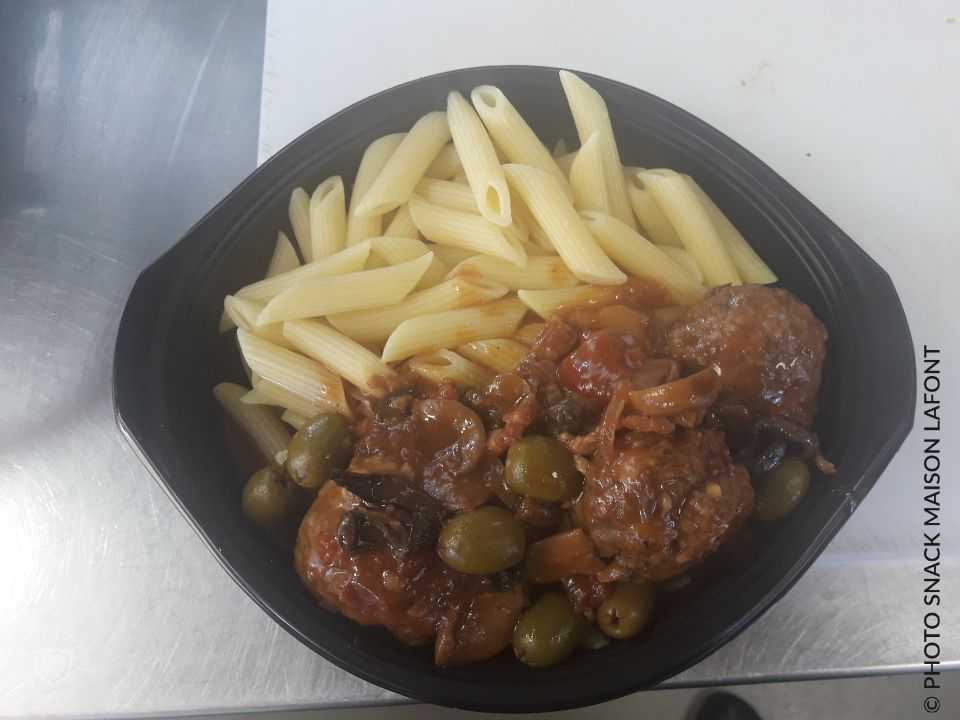 Plat du jour, Snack Maison Lafont